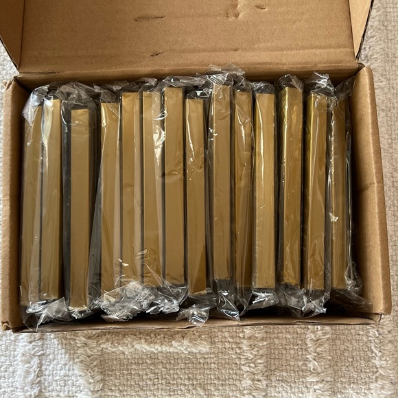 AMAZON 30 Pack Gold Modern Cabinet & Drawer Handles 3 Inch Brushed Brass - Picture 13 of 13